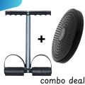 COMBO DEAL TWISTER EXERCISE MACHINE ABS ROTATING DISC AND SINGLE SPRING TUMMY TRIMMER HOME GYM FITNESS EQIUPMENT. 