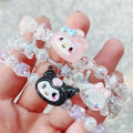 Cinnamoroll Kuromi My Melody Cartoon Cute Crystal Couple Bracelet Anime Toys For Girl Birthday Gift Mzea. 