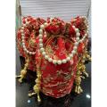 Bridal Potli bag Bridal clutch Bridal bags Bridal purse Bridal Gol Bag. 