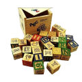 ABC Wood Blocks Box - 27 Pieces. 