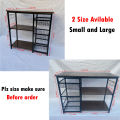 Oven stand rack for kitchen accessories rack. 