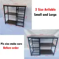 Oven stand rack for kitchen accessories rack. 