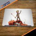 Baby Groot Laptop Back Skin-Laptop Back Skin-Laptop Skin Vinyl Sticker Decal, 13 13.3 14.6 15 15.4 15.6 Inch Laptop Skin Sticker Cover Forall Laptops-Laptop Back Sticker. 