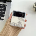 Line Pooh Bear Bass Light Year Applicable to Samsung zflip3/4 Phone Case Foldable Screen zfold2/3/4 Hard Shell. 