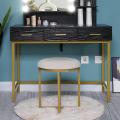 Velvet Cushion Stool X Base Designee For Home Dressing Stool Single Stool Ottoman Stool Fancy Golden Stool Bar Stool Wrought iron. 