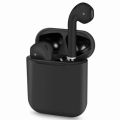 inPods i12 True Wireless earbuds Stereo BT V5.0 Dual Air Buds PRo- Bluetooth Earphones ear buds with Power Bank For Android ios - Black / White. 