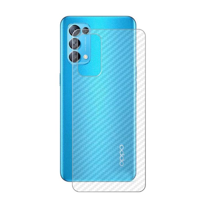 BLKNAIM 5PCS For OPPO Reno 5 5G Carbon Fiber Back Film