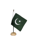 Pakistan Table Flag Marble Base. 