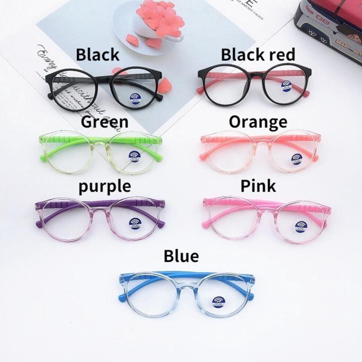 【ALLGOOD】Anti Rad for Kids Anti Radiation Glasses Individual Package To Protect The Eye Glass Against Blue Light Eyeglasses Replaceable Lens Unisex