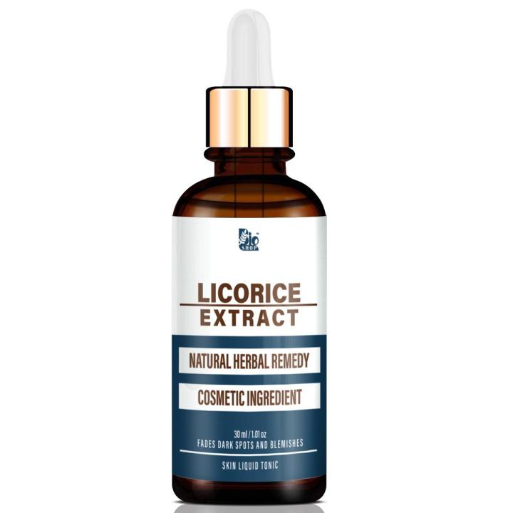 Bio Shop™ Licorice Extract Liquid | 100% Pure Licorice Extract Cosmetic Grade Ingredient