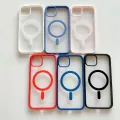 Phone Case For Apple iPhone 8,Magsafe Magnetic Wireless Charging Matte Transparent Acrylic Hard Cover. 