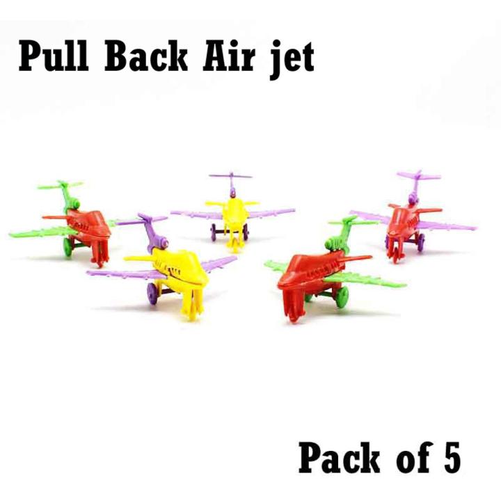 05 Pcs Mini Plastic Bomber Plane Fighter Aircraft Model Toy Military Gifts Kids