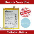 Huawei Nova Plus Battery HB386483ECW+ Replacement Premium Quality 3340mAh For Huawei Nova Plus. 