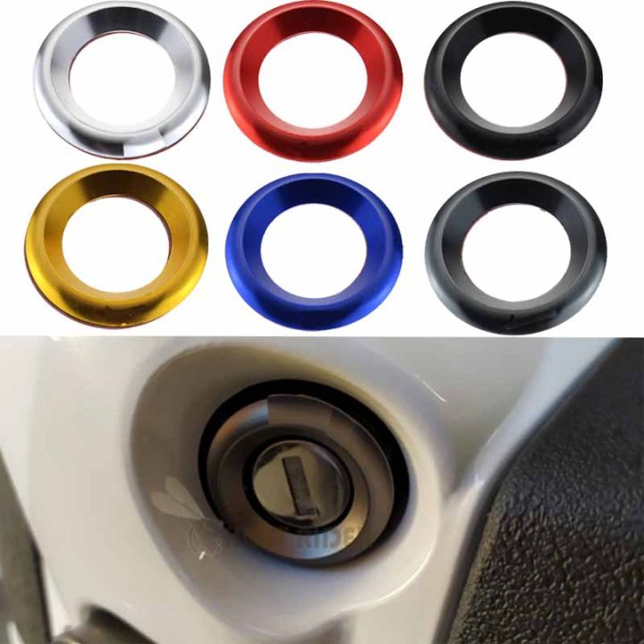 Motorcycle Ignition Switch Cover Key Switch Protector Ring Cover For Vespa GTS GTV LX PX Super Sport Sprint Primavera 150 300
