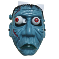 Horror Zombine Mummy Mask Cosplay Plastic Moveable Eyes Masks - Cosplay Mask with Gift. 