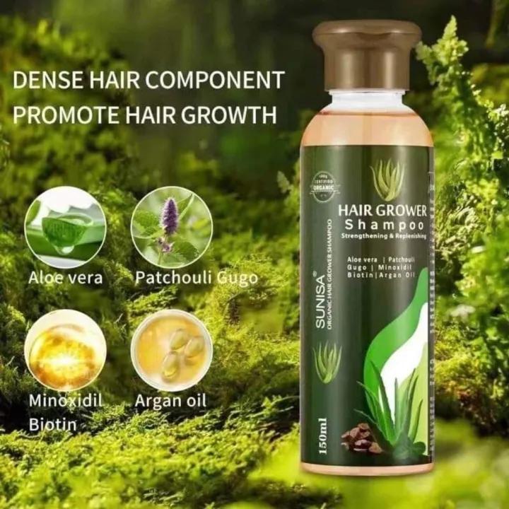 SUNISA%20Hair%20Grower%20Prestige%20Organic%20Extreme%20Aloe%20Vera%20Hair%20Grower%20Shampoo%20QB/T2872%20150%20ml%20-%20Image%202