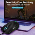 USB C Mouse Type C Ergonomic Wired Mouse RGB Gaming Mouse. 