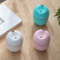 Air Humidifier USB Small 220Ml Mini Portable Cool Mist Diffuser for Bedroom Office Desk Car Travel Aroma Atomizer,White. 