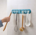 Kitchen Folding Wall Hanger Hooks Kitchen Bathroom Hanger Corner Organizer Shelf Towel Rack Holder Multi-functional. 