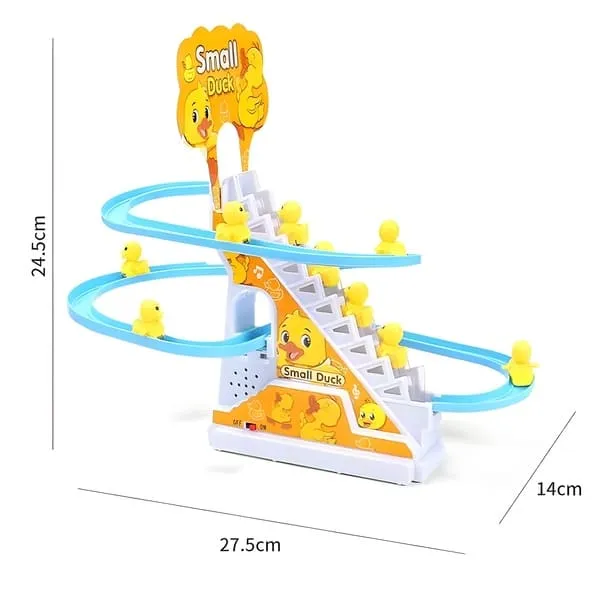 Electric%20Musical%20Roller%20Coaster%20Small%20Duck%20Climbing%20Stairs%20Track%20Set%20Toy%20-%20Battery%20Operated%20Musical%20Toys%20-%20Music%20Sound%20and%20Light%20-%20Image%203