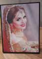 Customizable Crystal Photo Frame, High-Quality Wood, Available in Sizes 4x6 to 12x18. 