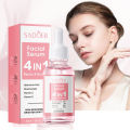 SADOER 4 IN 1 Facial Serum 30ml Hyaluronic Acid Vitamin C Vitamin E Nicotinamide Essence Moisturizing Whitening Brightenin SD02488. 