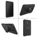 【Miga Plaza】 Armor Case for LG Stylus 3 / Stylo 3 Ultra Tough Rugged TPU + PC Dual Layer Protective Case with Kickstand Back Cover for LG Stylus3 Hybrid Slim Fit Phone Case. 