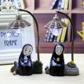 Spirited Away Kawaii No Face Male Nightlight Resin Handicraft Bedroom Lamp. 