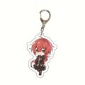 Genshin Impact Keychain Anime Bag Pandant Keyring Key Chain Xiao Ningguang Zhongli Hu Tao Acrylic character celebrate. 