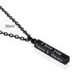 Pendant Necklace Beautiful Long Bar Lightweight Couple Necklace. 