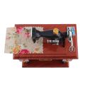 Mini Treadle Sewing Machine Showpiece with Music Box Best for home decoration. 