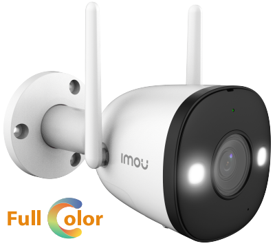 Imou Bullet 2E | 3MP resolution | Up to 256GB sd card supported | Built-in Mic