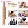 Athletes Muscle Roller Stick Thai Kickboxing Muscle Roller Stick for Sore Relief Physical Therapy Authentic Wooden Massager for Athletes Shin Conditioning Muscle Roller Stick. 