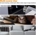 Handy Vacuum Cleaner for Home Use Cupboard Drawer Sofa Cleaning - Wireless Car Vacuum 2 in 1 with LED - USB Rechargeable Cordless Lightweight Dust Buster. 