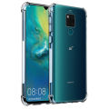 For Huawei Mate 20X 5G Transparent Soft Gel TPU Reinforced Corners Cushion Bumper Shockproof Drop Protection Case Cover. 