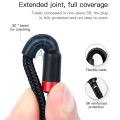 Baseus 3A USB Type C to Type C Cable -  60W Fast Charging high Density Braided Cable - 1m. 