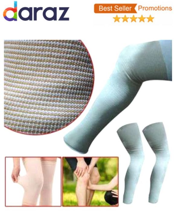 Hockey Sports Pair of Knee Compression Sleeves