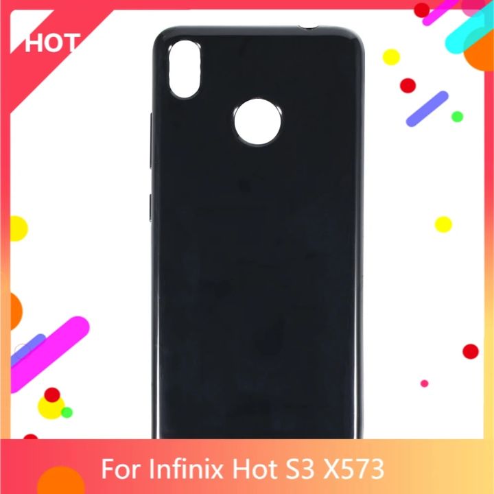 Hot S3 X573 Case Matte Soft Silicone TPU Back Cover For Infinix Hot S3 X573 Phone Case Slim shockproof