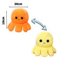 New Mood Octopus Doll Double Sided Flip Reversible Octopus Stuffed Doll Toy Plush Toy Doll Sea Life Doll Plush Toy Color Hat Cloth Toys baby Childeren accessories. 