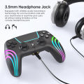 HS-PS5230W RGB Wireless Controller for PS5 /PS5 SLIM /PS5 PRO /PC (BLACK). 