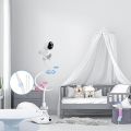 EYSAFT Baby Monitor Mount Universal Baby Kamera Holder, Flexible Baby Camera Mount Baby Monitor Shelf Baby Monitor Stand Compatible with Most Baby Monitors white. 
