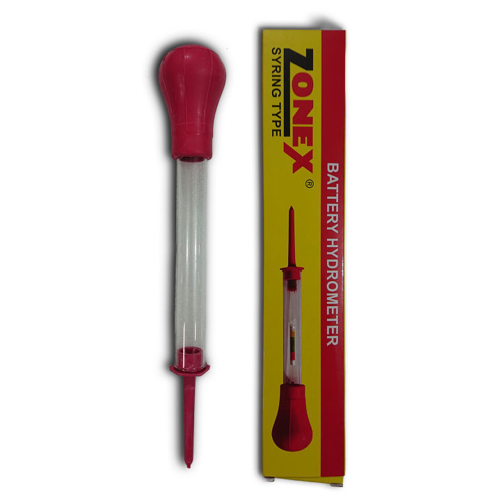 Battery Hydrometer - Acid Electrolyte Tester - Battery Gravity Tester - ZONEX
