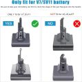 KUNLUN V7 Replacement Battery 21.6V Compatible for V7 Battery V7 Animal V7 Absolute V7 Motorhead Pro V7 Trigger V7 Fluffy V7 HEPA Li-ion SV11 Battery [ONLY Fit for V7 Series]. 