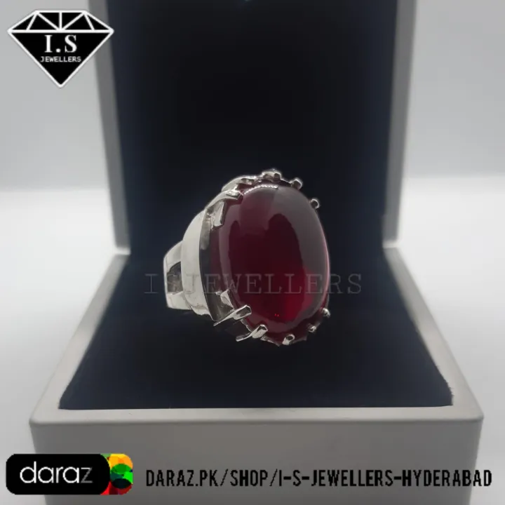 Anari%20Yaqoot%20Ring%20For%20Men%20,%20Big%20Size%20Anari%20Yakoot%20Men%20Ring%20,%20Dark%20Red%20Cabochon%20Ruby%20Ring%20,%20Handcrafted%20Ruby%20Gemstone%20Ring%20-%20Image%205