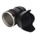 400ml Simulation Camera Lens Cup Stainless Steel Coffee Cup Mug ,. 