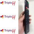 SONY Voice Remote control Original RMF-TX-500P Universal Work Black Color With Social Buttons  TRIPLE H. 
