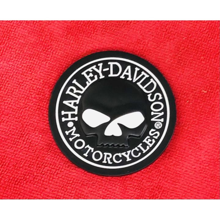 Harley Davidson metal Emblem black 3 inches 01 pc