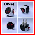 Universal Multi Travel Adaptor 3 in 1 US UK AU to EU Plug Conversion Adaptor Universal 2 Pin Multi Socket 16A Multi Plug. 