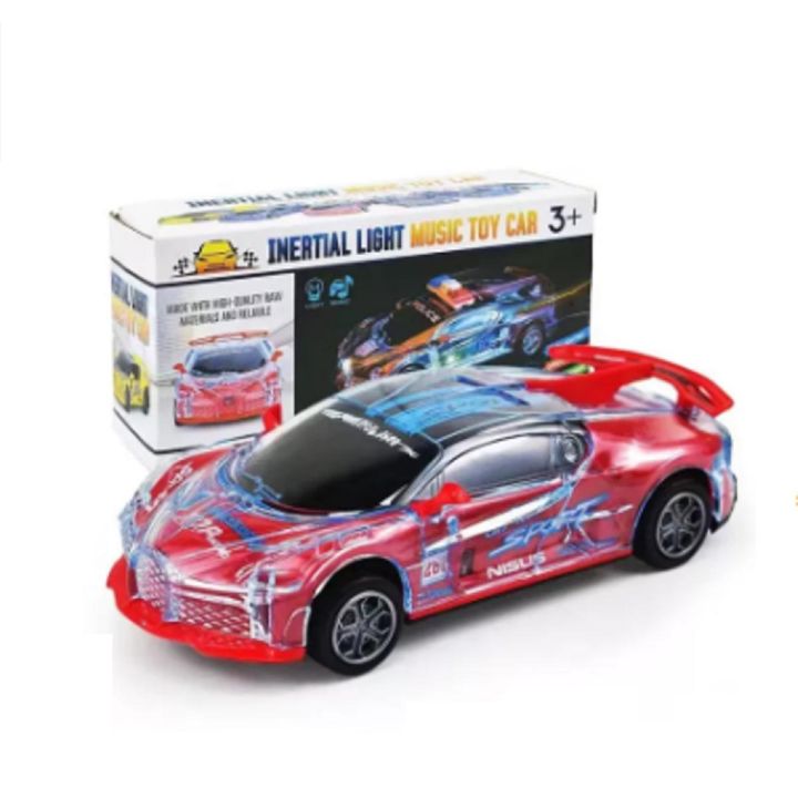 Battery Operated Super Universal Music Light Toy Car for Kids