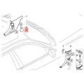 For-BMW 3 Series E90 E91 E92 E93 Diagnostic Plug Cover OBD Black LHD Panel Decorative Cover 51437147538. 